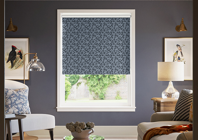 Oak Leaves, Midnight - Twist&Fit Roller Blind - Image 3